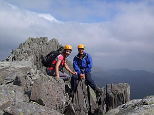 Scrambling in the mountains